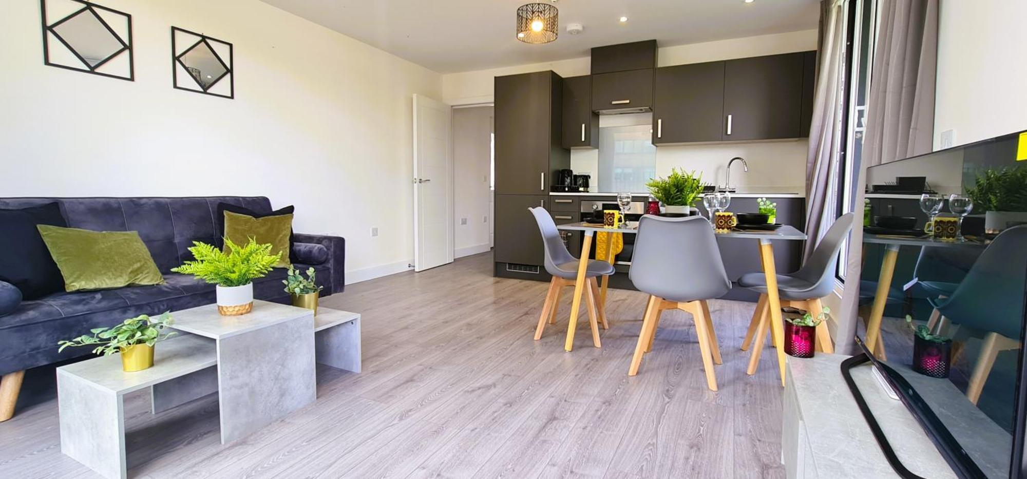 Green Stay Modern Apartment Хемел-Хемпстед Экстерьер фото